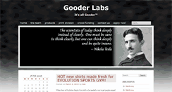 Desktop Screenshot of gooderlabs.com